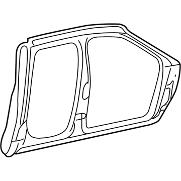 Mopar 55372134AB Uniside Panel, Outer Passenger Side