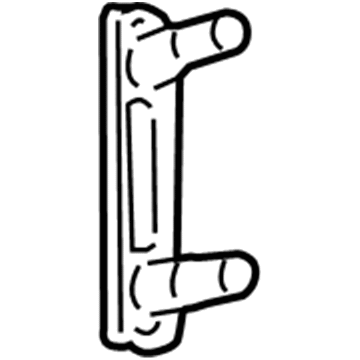 Dodge 6506830AA Bumper Retainer