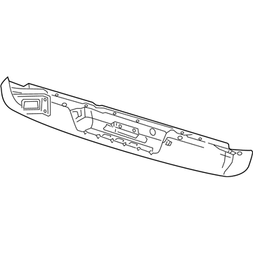 Dodge 55077107AN Bumper Assembly