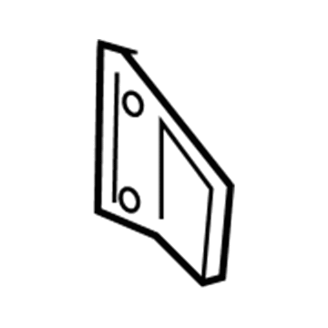 Dodge 55077359AC Bumper Mount Bracket