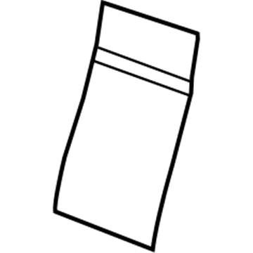 Mopar 68102973AA Seat Back Pad, Rear Driver Side