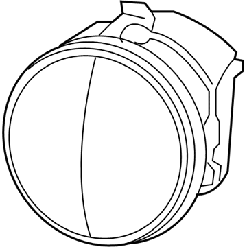 Dodge 4805859AB Fog Lamp Assembly