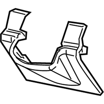 2006 Chrysler PT Cruiser Steering Column Cover - YW76DKAAC