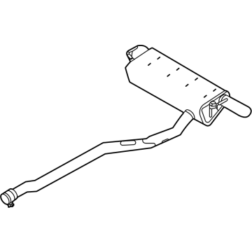 Jeep Compass Tail Pipe - 57008903AC