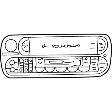 Dodge 4704386AB Radio