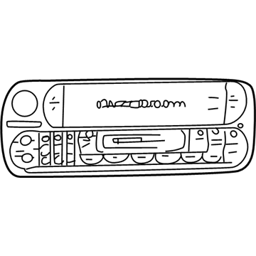 Mopar 4704373AE AM/FM Radio Mopar 4704373AE AM/FM Radio