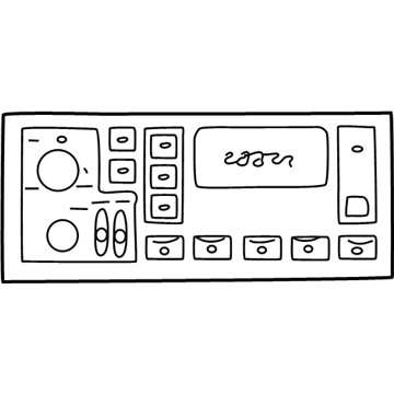 Mopar 4858562AD AM/FM Radio