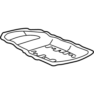 Jeep 4621579 Oil Pan Gasket
