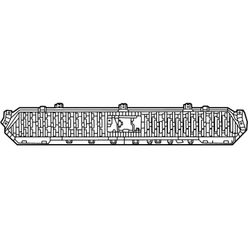 Dodge 7LN40GXHAA Lower Grille