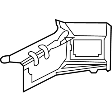 Dodge 4814862AE Lower Extension
