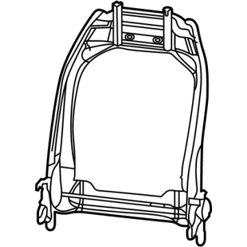 Jeep 68248242AC Seat Back Frame