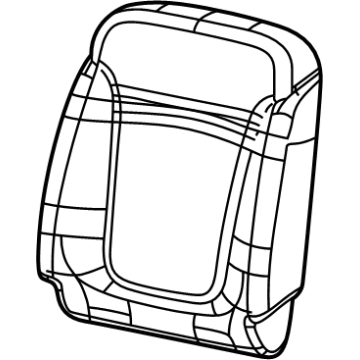 Jeep 6GB43DX9AC Seat Back Cover