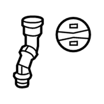 Dodge 4892264AA Filler Tube