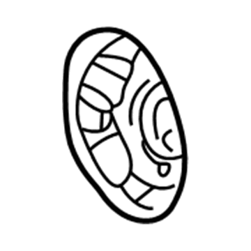 Jeep 55135511AB Fuel Door Housing