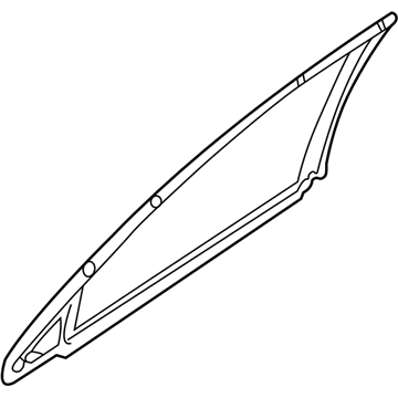 Dodge 4805638AH Window Molding