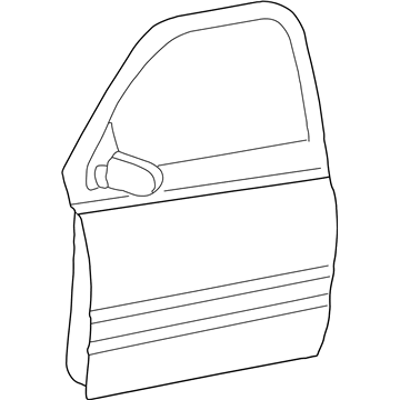 Dodge 55277474AB Door Shell