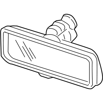 Mopar 5029067AB Mirror Inside