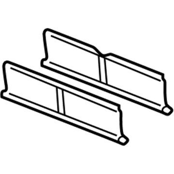 Dodge 5080733AA Armrest Base Insert