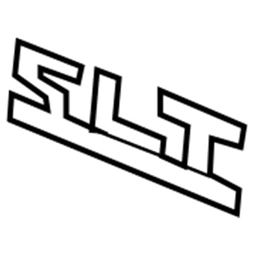 Dodge 55077326AB Nameplate