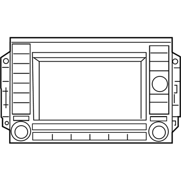 Dodge 68294582AB Display Unit
