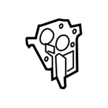 Dodge 55077704AA Bumper Bracket