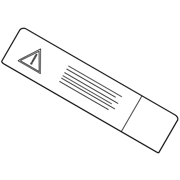 Ram 4809615AA Fan Label