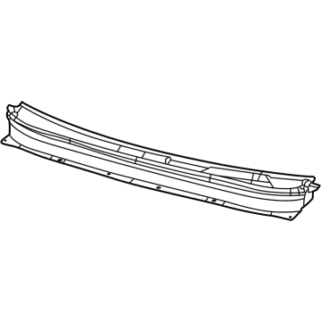 Mopar 55112907AF Cowl Grille, Front