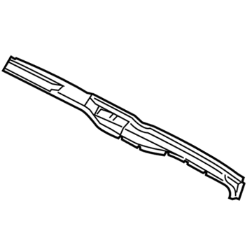 Ram 68134323AB Lock Pillar Reinforcement