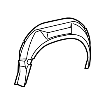 Ram 68134057AA Outer Wheelhouse