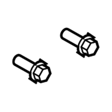 Jeep 6034866 License Frame Screw