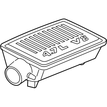 Jeep 53013937AA Resonator