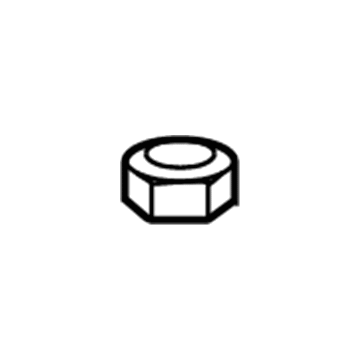 Dodge 6104717AA Transmission Mount Retainer Nut
