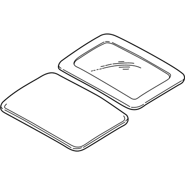 Dodge MR573614 Glass Assembly