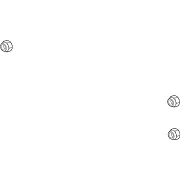 Ram 6104725AA Fuse & Relay Box Nut