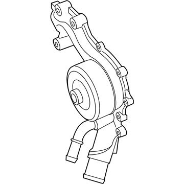 2012 Chrysler 200 Water Pump - 68158680AA