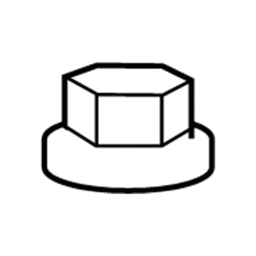 Dodge 6104709AA Running Board Nut