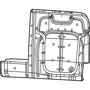 Jeep Grand Cherokee Seat Cushion - 68376071AE