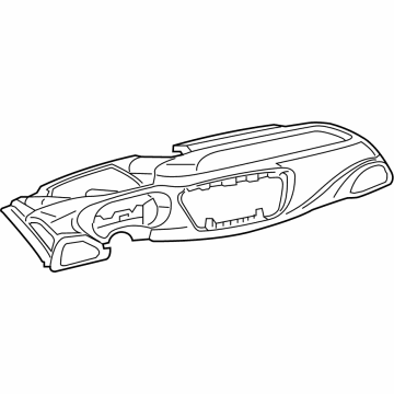 Chrysler 5RL04DX9AD Upper Dash Panel