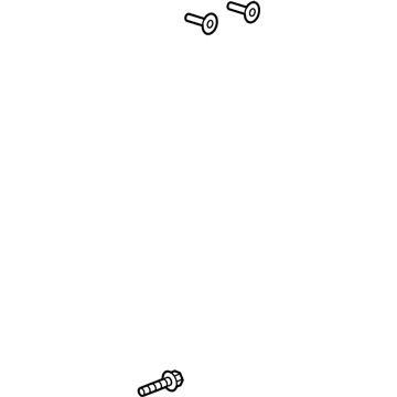 Mopar 6512030AA Hinge Screw, Outer