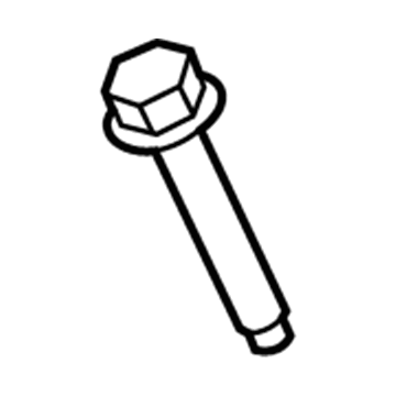Dodge 6104372AA Side Brace Screw