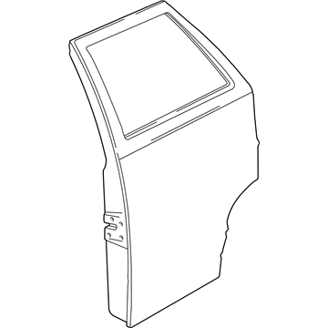 Dodge 55346545AE Door - Front