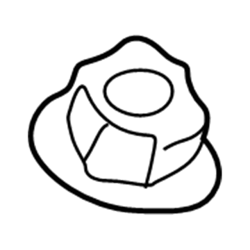 Dodge 6100055 Transmission Mount Bracket Nut