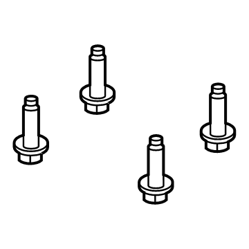 Jeep 6104422AA Transmission Mount Bolt