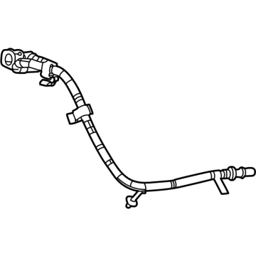 Jeep Crankcase Breather Hose - 68424096AA