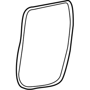 Dodge 55277293AA Rear Weatherstrip