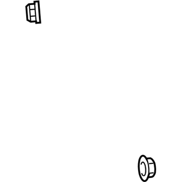 Mopar 6511064AA Lower Control Arm Nut, Upper