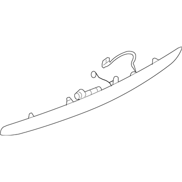 Jeep 68020954AB License Lamp