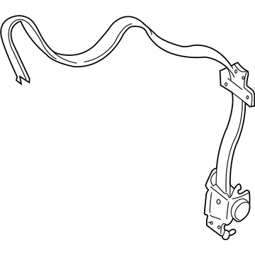 Dodge 5GN941AZAA Retractor Assembly