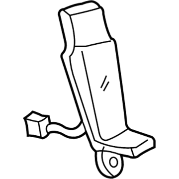 Dodge 5GK301AZAC Buckle End