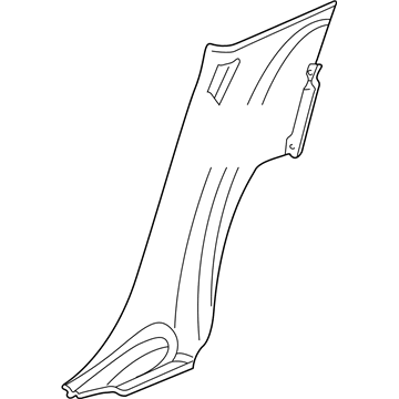 Dodge RD34WL5AE Lower Quarter Trim